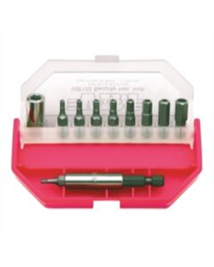 VIMVIS102 image(0) - VIM Tools 11-Piece Security Hex Bit Set