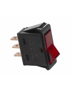 JTT2607J image(0) - 20 Amp 12V Amber Rocker Switch