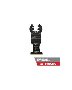 MLW49-25-1522 image(0) - Milwaukee OPEN-LOK 1-3/8" TITANIUM ENHANCED CARBIDE TEETH MULTI-MATERIAL BLADE 2PK
