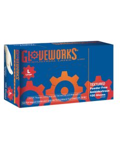 AMXTLF46100 image(0) - L Gloveworks Powder Free Textured Latex Gloves