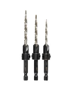 MLW48-13-5003 image(0) - 4 Pc Countersink Drill Bit Set