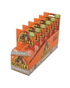 GOR6027002 image(0) - 6PC Clear Gorilla Tape Display [1.88x27']