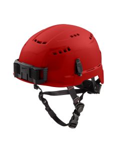 MLW48-73-1308 image(0) - Red Vented Safety Helmet - Type 2, Class C