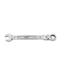 MLW45-96-9619 image(0) - 19mm Flex Head Ratcheting Combination Wrench