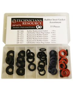 TMRDP1079 image(0) - Rubber Inset Drain Plug Gasket Assortment