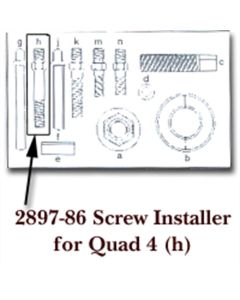KDT2897-86 image(0) - SCREW INSTALLER FOR QUAD 4 LETTER (H)