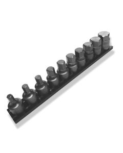 VIMIMPACT-VI6 image(0) - HALF CUT STUBBY HEX SET 3/8" SQ DR 10 PC - SAE