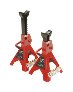 SUN1003 image(0) - 3 Ton Capacity Ratcheting Jack Stands