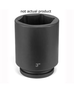 SOC 2-5/16 1"D IMP 6PT DP BLK
