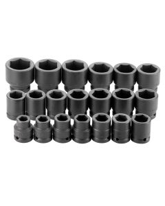 SKT84419 image(0) - 3/4" DR. 20PC STD METRIC IMPACT SKT SET