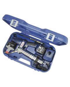LIN1844 image(0) - 18 volt Cordless Grease Gun w/ 2 batteries