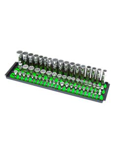 ERN8481 image(0) - 3 Rail Twist Lock Socket Boss 18", Green - 1/4", 3/8" & 1/2"