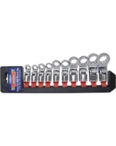VIMCFB200 image(0) - VIM Tools 10-piece Fractional 12 point box head flexible Driveiver set 5/16 in. thru 7/8 in.
