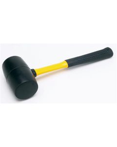 WLMM7132 image(0) - 32OZ RUBBER HAMMER W/ FIBREGLASS HANDLE