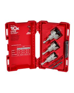MLW49-22-8610 image(0) - One-Piece Carbide Hole Cutter Set: 4PC