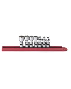 KDT80310 image(0) - 7PC 1/4" DRIVE 6PT FLEX SAE SOCKET SET