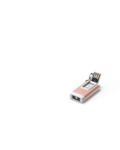 LED502575 image(0) - Ledlenser K4R Rose Gold.  Powerful and rechargeable keychain light, always ready when needed.