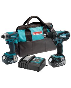 MAKXT260 image(0) - 2-Piece 18V LXT Imp Driver and Driver-Drill Kit