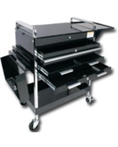 SUN8013ABKDLX image(0) - Deluxe Service Cart w/ Locking Top, 4