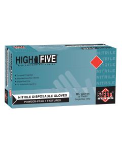 MFXN203 image(0) - Powder free nitrile ind grade glove size large