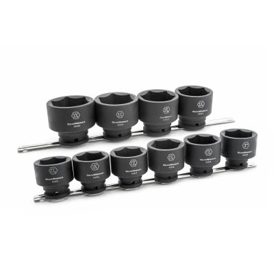 Socket Set IMP 10 Piece 3/4 Drive 6 Point SAE