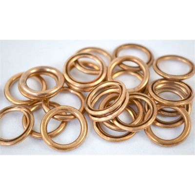 12mm Crushable Copper Oil Drain Plug Gaskets M12 Fits Pontiac (100 pc.)