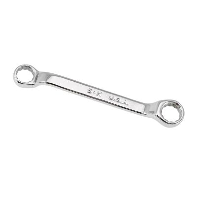 17mmx19mm 6-Point Short Deep Box End Chrome Wrench