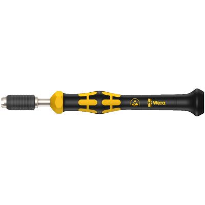 1460 Kraftform Micro ESD pre-set torque screwdrivers with quick-release chuck, 0,05 - 0,11 Nm