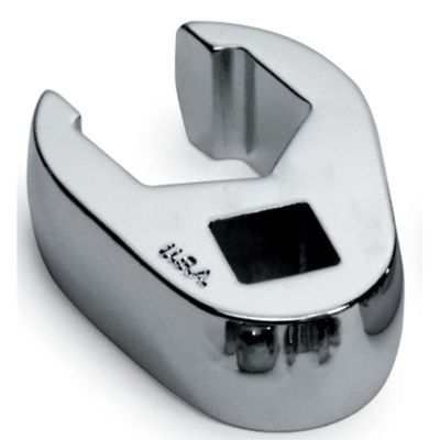 9mm 3/8" Drive 6-Point FlareNut Chrome Crowfoot Wrench