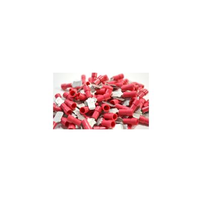 1/4" Male Insulated Vinyl Red Quick Disconnect (Bag 100)