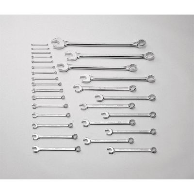 Wrench Set 12Pt Met Comb 28Pc