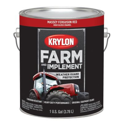 Krylon Farm/Implement; Massey Ferguson Red; 128 oz. Gallon