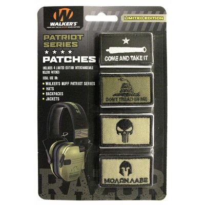 Patriot Patch Kit 4 Assorted Patches (American F