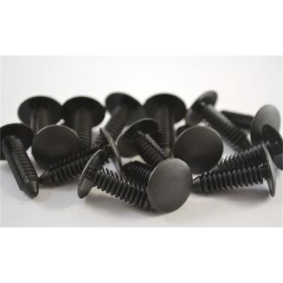 Black Nylon Shield Retainer, Battery Post Cable Shield, Engine Splash Shield (100/Bag)