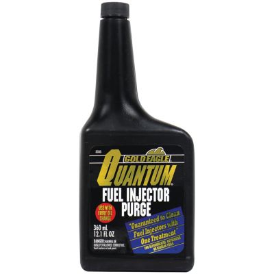Gold Eagle Quantum Fuel Injector Purge, 12.1 oz Bottle, Case of 12