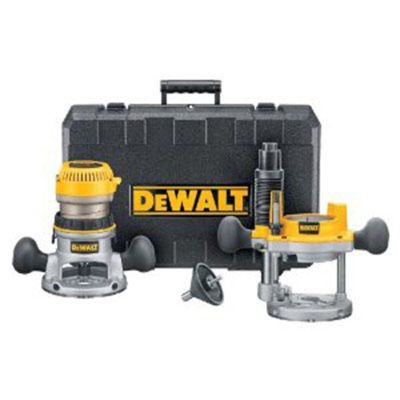 DeWalt 1-3/4 Max HP Fixed Base/Plunge Router Combo Kit