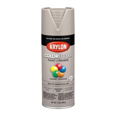 Krylon Fusion All-In-One Paint + Primer, Matte Sand Dollar