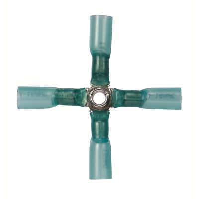 22-18 4-Way (X) Red CS H.S. Connector 1 Pc