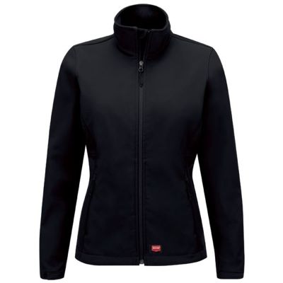 Women's Deluxe Soft Shell Jacket -Black-Large
