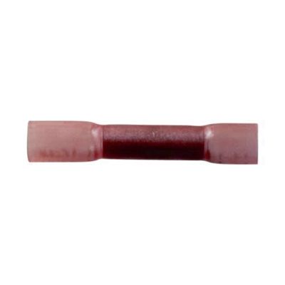 8 Red CS Heat Shrink Butt Connector - 4 Piece