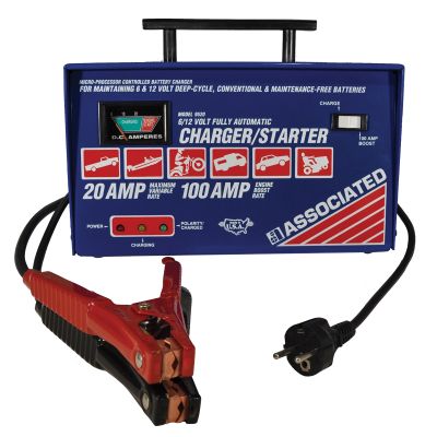 6/12V Automatic And Portable Charger, 230V 50/60Hz
