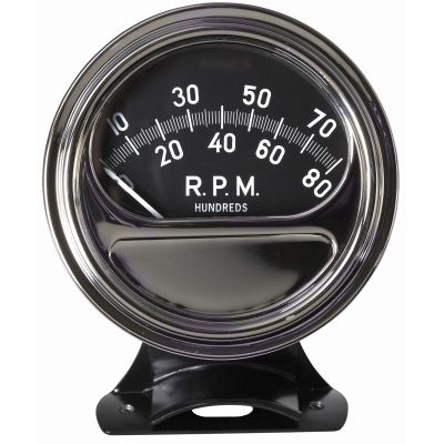Retro Line Tachometer, 90 Sweep