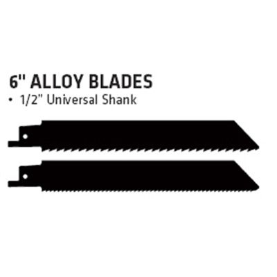 10T x 6 inch Alloy Reciprocating Saw Blade