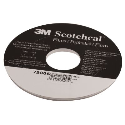 3M Scotchcal Striping Tape, Silver Metallic, 3/16" x 150' (2 Rolls per Pack)