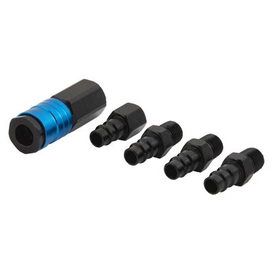 Titan 5-Piece High Flow Quick Connect Coupler and Plug Set