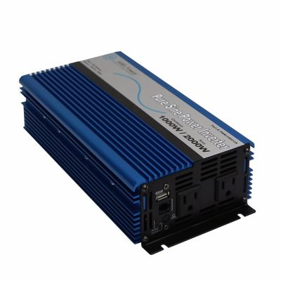 1000 Watt Pure Sine Inverter w/ USB & Remote Port