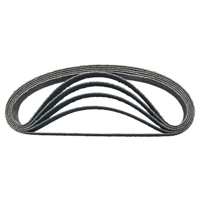 SP Air Corp. 10-Pack Replacement 60-Grit Abrasive Belt 3/8 in. x 13 in.