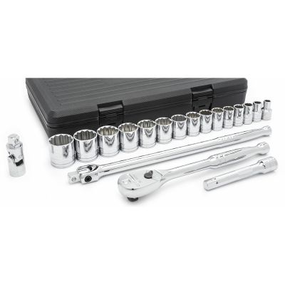 Socket Set 19 PC 1/2 IN Drive 12 Point