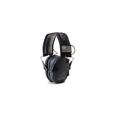 Razor Slim Electronic Earmuff, Black Patriot