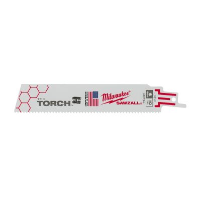 6" 10 TPI The Torch? SAWZALL? Blades (Bulk - 25 Pk)